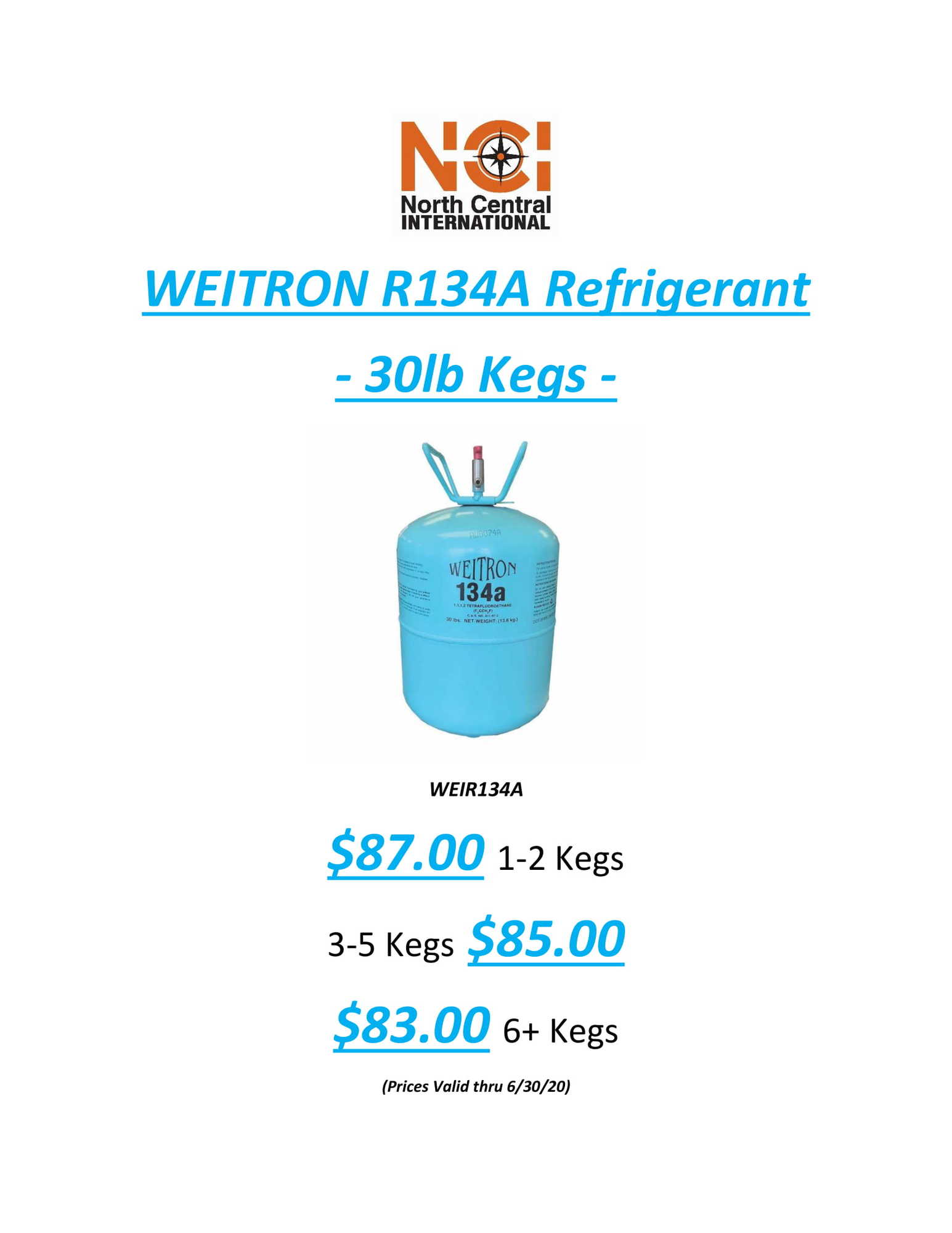 weitron r134a